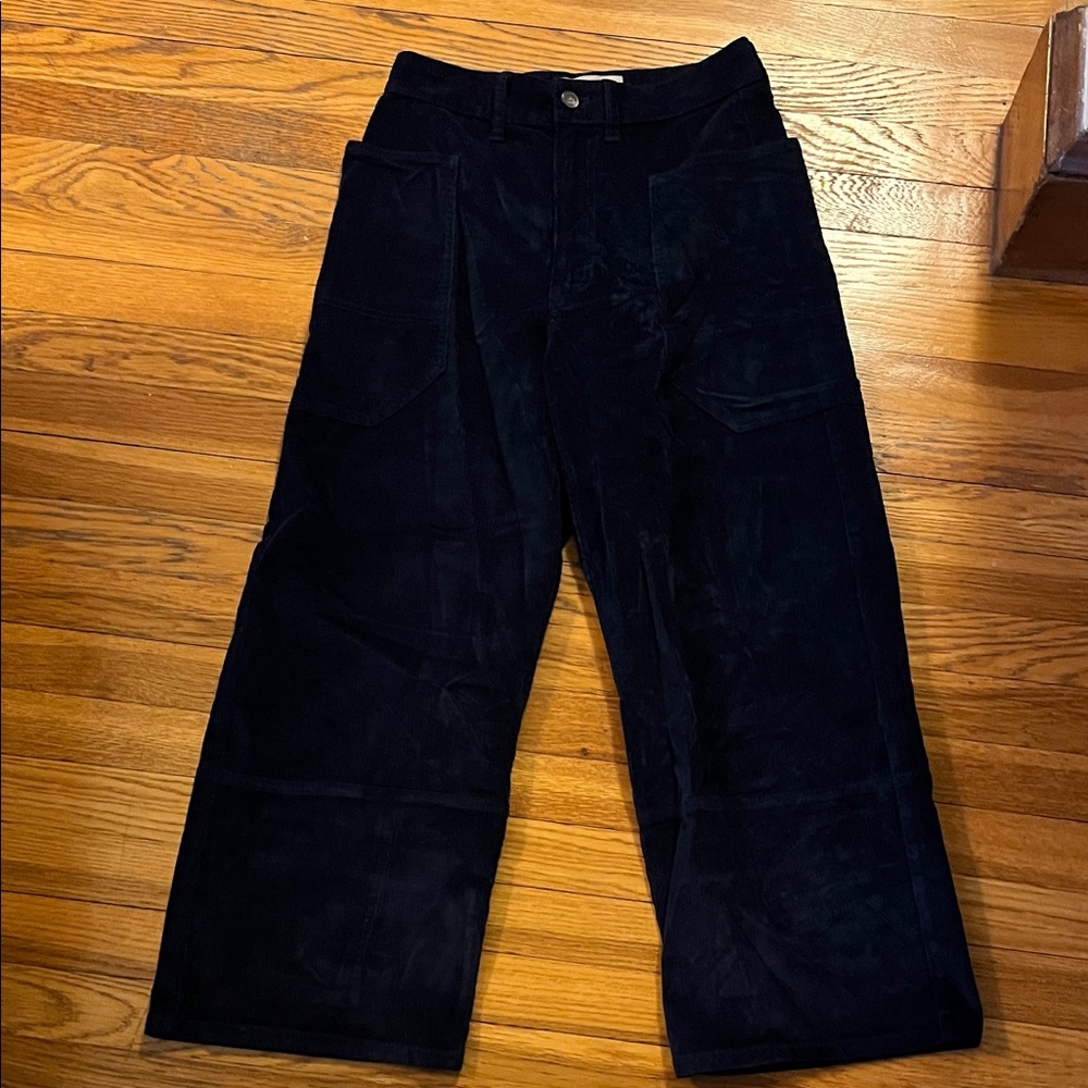 Everlane gardener pant navy blue corduroy